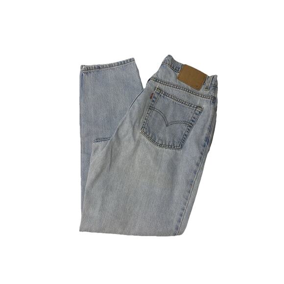 Vintage Woman’s Levi’s 550 Light Wash Denim Jeans Size 31/31 Made In USA - Picture 1 of 6